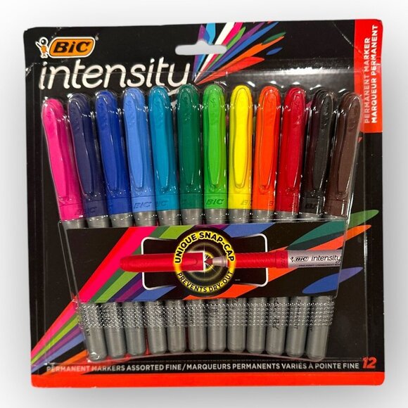 BIC Intensity Permanent Markers 2 Xtra Fun Pencils Sets - Picture 4 of 7